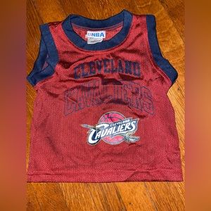 2t Cleveland cavaliers Cavs jersey wine maroon and navy